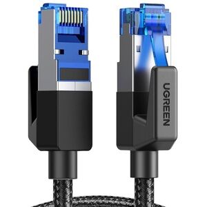 ugreen cat 8 shielded round braided cable modular plug‎ 3m